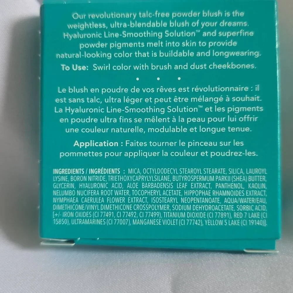 Thrive dream chaser reviving powder blush, MIDORI, (berry matte) NIB